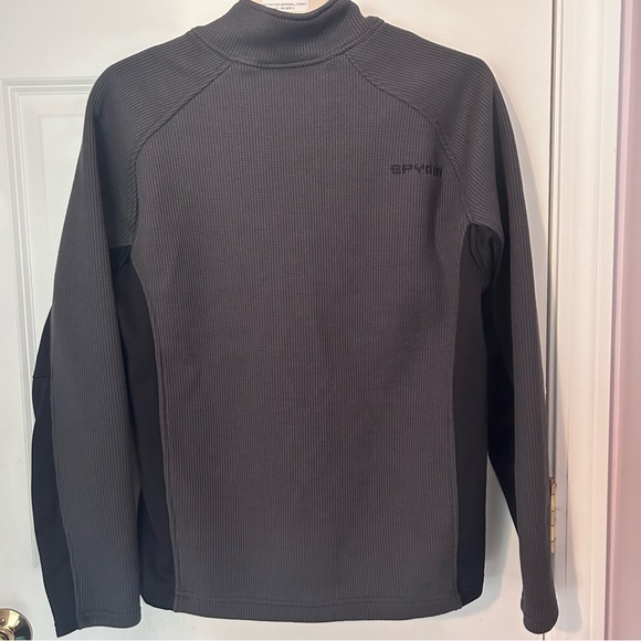 Spyder Men’s Quarter Zip Ski Tech Sweater-M - Picture 2 of 5